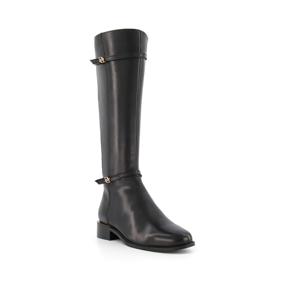 Dune Ladies Tap - Tap - Double Buckle Knee High Riding Boots
