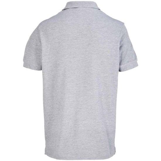SOLS Unisex Adult Pacific Marl Piqué Polo Shirt (Grey Marl) - Image 2