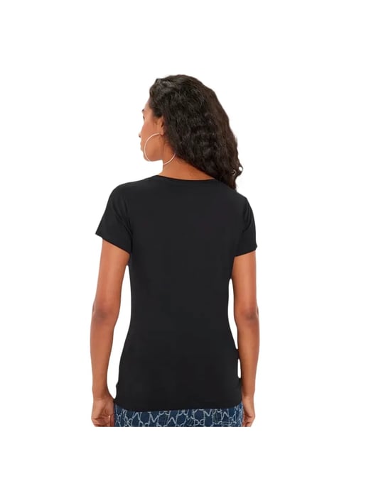 Camiseta Guess con diamantes de imitación para mujer 4G - Image 3