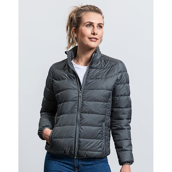Russell Adults Unisex Hooded Nano Jacket (Iron Grey) - Image 5