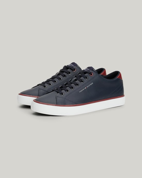 Zapatillas de cuero vulcanizado para hombre TH Essential Core de Tommy Hilfiger - Image 1