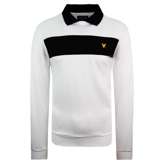 Lyle & Scott Ventech Golf Hombre Top Blanco - Image 1