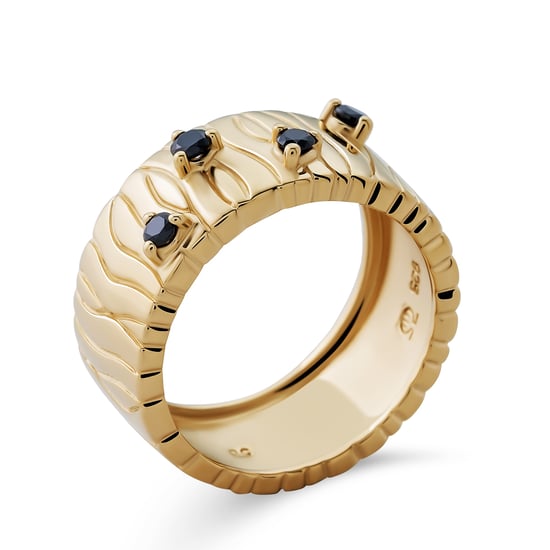 Orphelia Women's 925 Sterling Silver Ring - Gold ZR-7504/G - Image 2