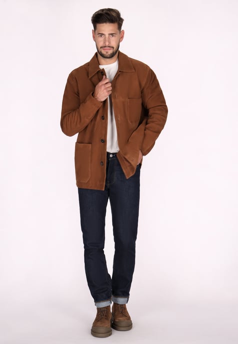 Dreimaster Jacket Men brown - Image 2