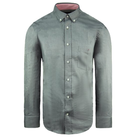 Camisa gris regular para hombre de Eden Park Paris - Image 1