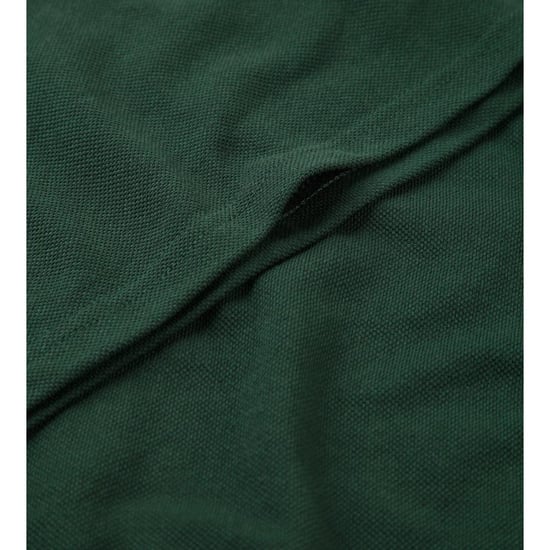 Russell Mens Ripple Collar & Cuff Short Sleeve Polo Shirt (Bottle Green) - Image 6