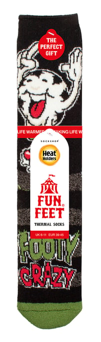 Calcetines térmicos con forro polar para hombre - Footy Crazy - Image 2