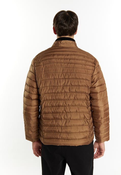 Mo Light quilted jacket Men camel - Image 4