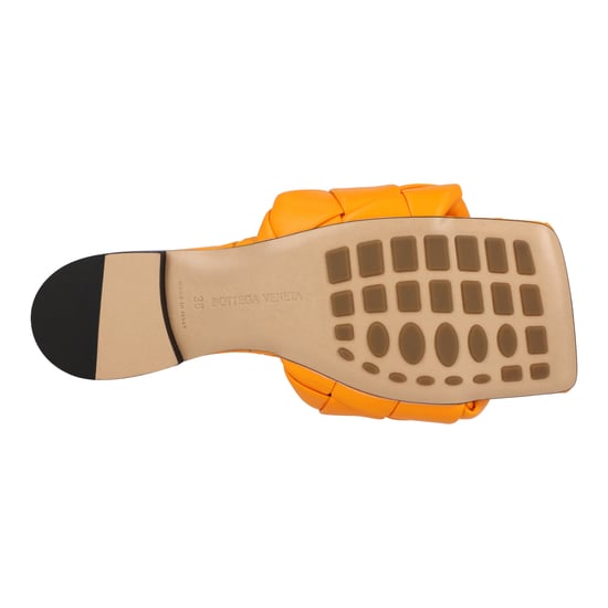Bottega Veneta Lido Flat Sandal orange - Image 5