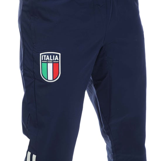 Men's adidas Italy 2023/24 Presentation Pants in Blue
