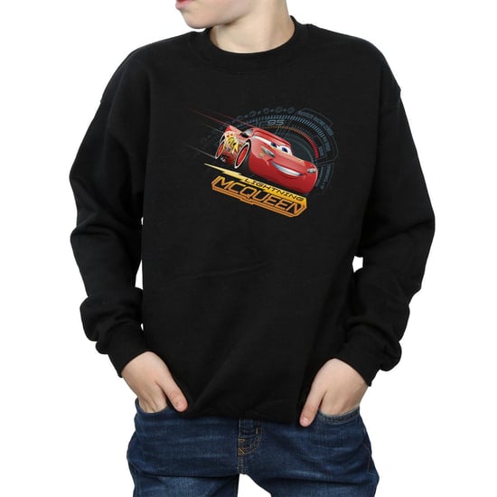 Disney Boys Cars Lightning McQueen Sweatshirt (Black) - Image 3