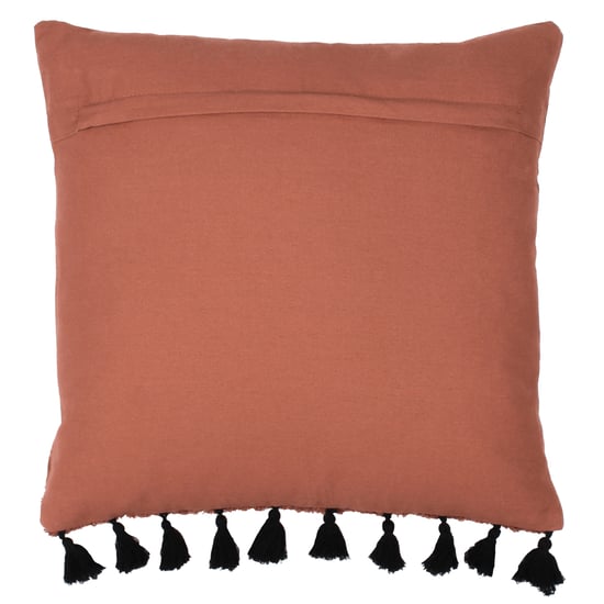 furn. Funda de Cojín de Algodón Tufted Semicírculo Radian con Borlas - Image 2