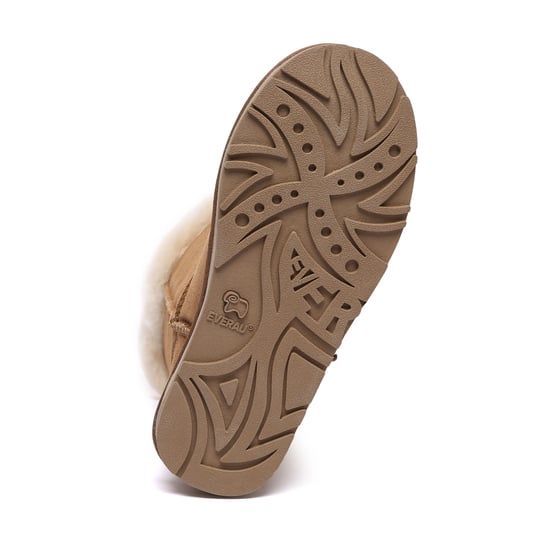 EVER AU Botas altas con botones de cuerno para mujer - Ashy - Image 6