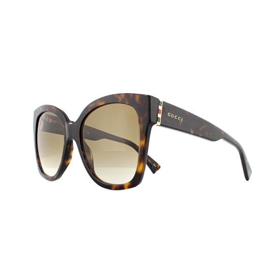Gafas de sol Gucci GG0459S 002 Havana Brown Gradient - Image 2