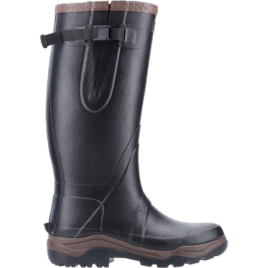 Cotswold Compass Rubber Black Wellington Boots - Image 4