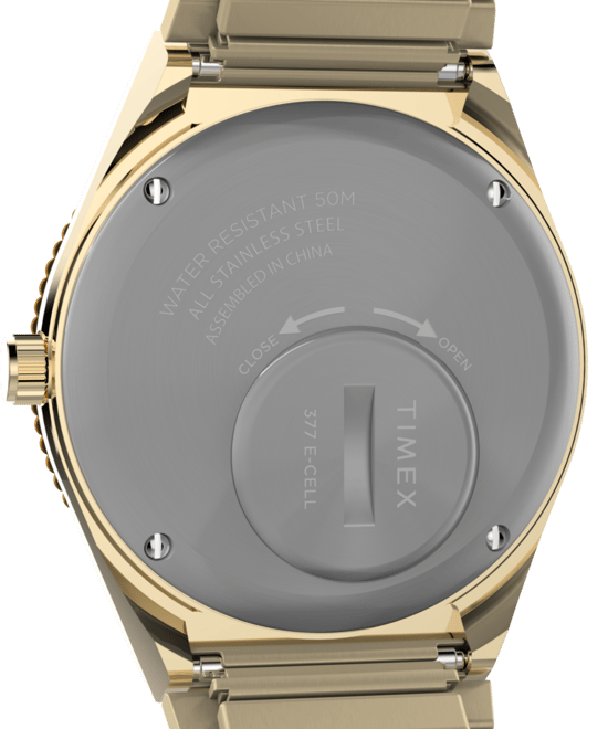 Timex Q Diver Inspiration Women's Gold Watch TW2V92500 - Image 3