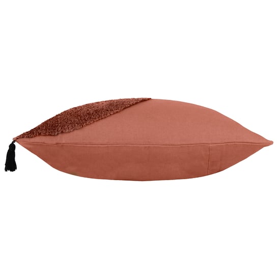 furn. Funda de Cojín de Algodón Tufted Semicírculo Radian con Borlas - Image 3