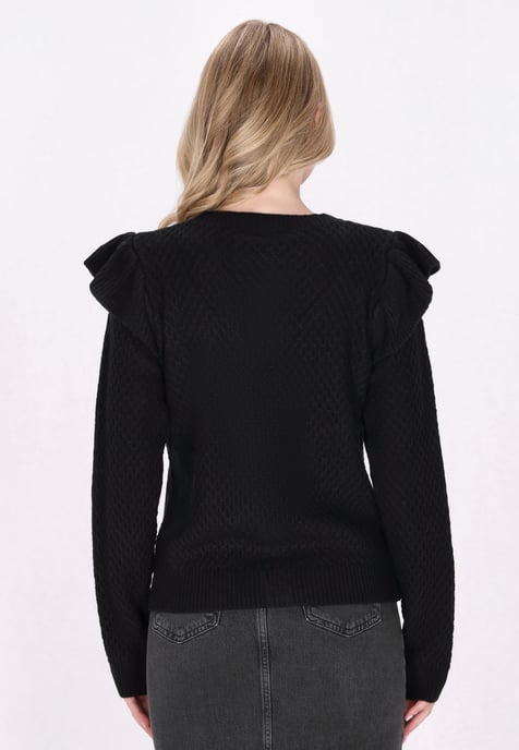 Dreimaster Cardigan women black - Image 4