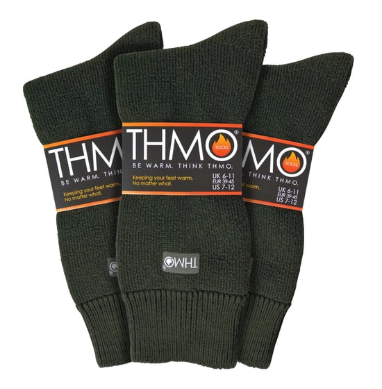 THMO - 3 Pack Multipack Calcetines gruesos de invierno para hombre con parte superior cómoda - Image 1