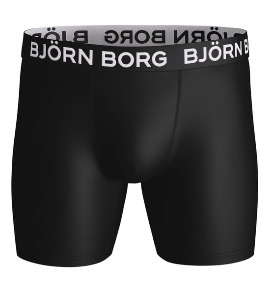 Björn Borg - Pack de 3 calzoncillos bóxer de alto rendimiento para hombre - Negro - Image 2