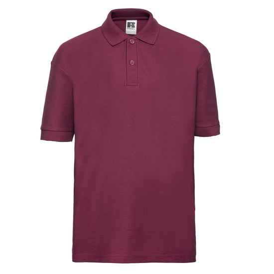 Russell Childrens/Kids Polo Shirt (Burgundy) - Image 1