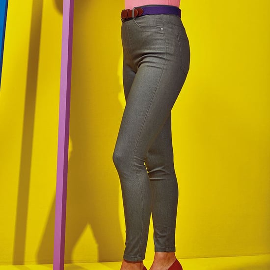 Asquith & Fox Womens/Ladies Classic Fit Jeggings (Slate) - Image 3