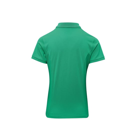 Premier Womens/Ladies Coolchecker Plus Polo Shirt (Kelly Green) - Image 2