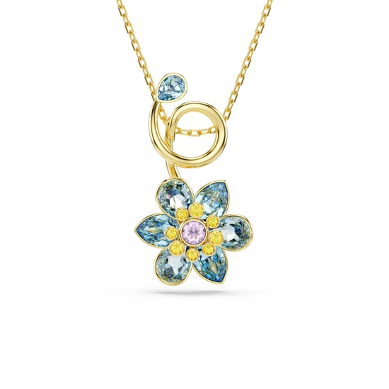 Swarovski 'Idyllia F Florere' Women's Gold Plated Metal Necklace - Gold 5709029 - Image 1