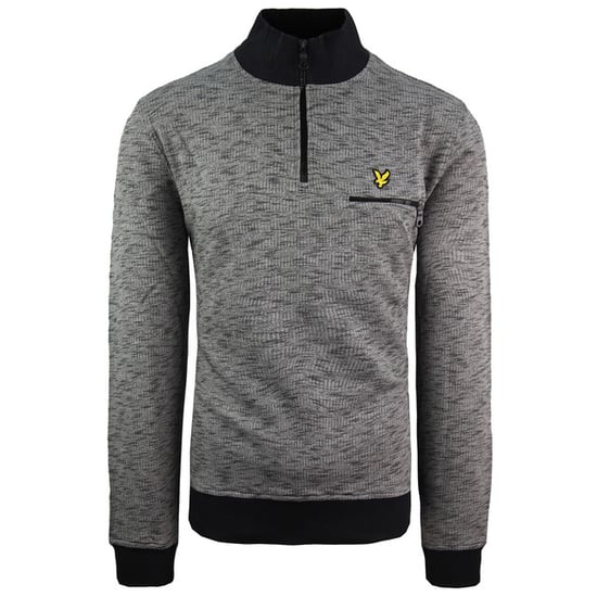 Lyle & Scott Space Dye Suéter Gris Oscuro para Hombre - Image 1