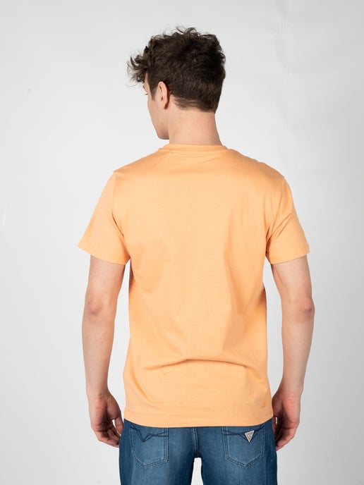 Guess T-Shirt Embro del hombre naranja - Image 4