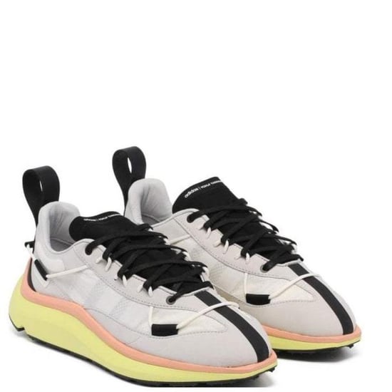 Men's Y-3 Shiku Run Trainers in Light Grey