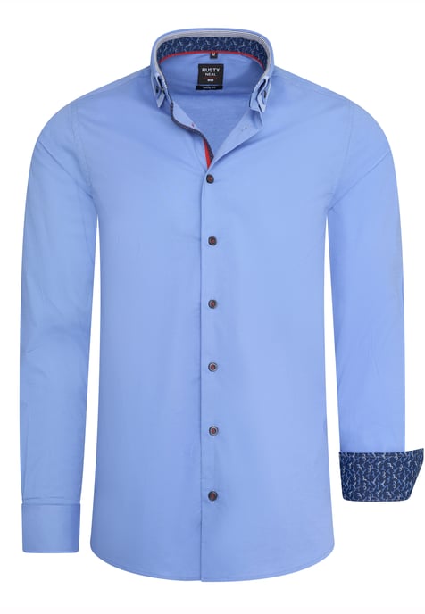 Rusty Neal Overhemd Regular Fit Azul - Image 1