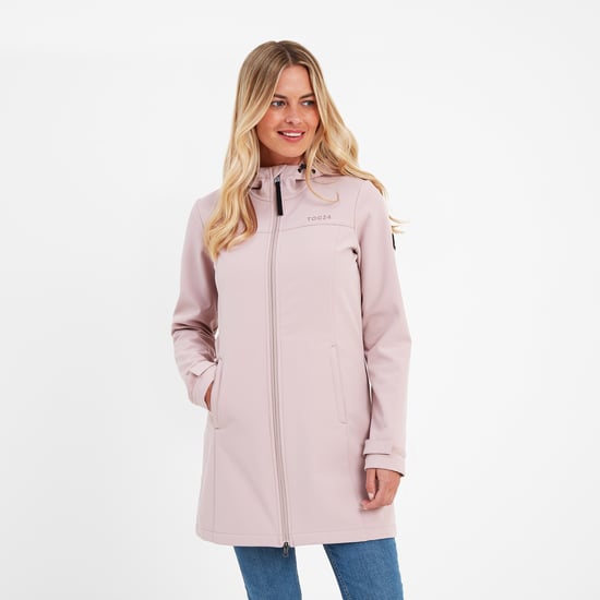 Keld Womens Softshell Long Jacket Dusky Pink