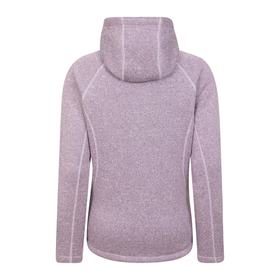 Mountain Warehouse Womens/Ladies Nevis Faux Fur Lined Full Zip Hoodie (Purple) - Image 2