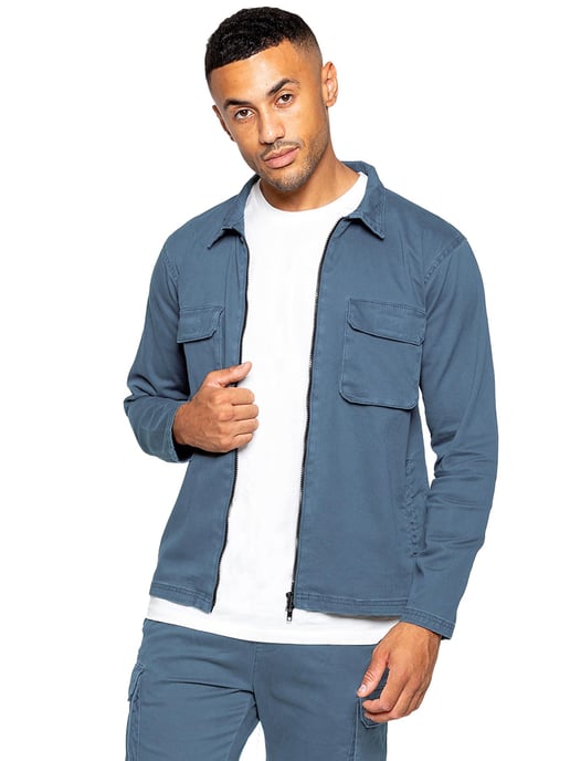 Enzo | Chaqueta Cargo Overshirt para hombre - Image 1