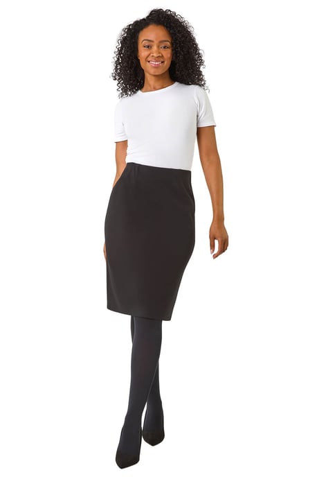 Petite Stretch Pencil Skirt