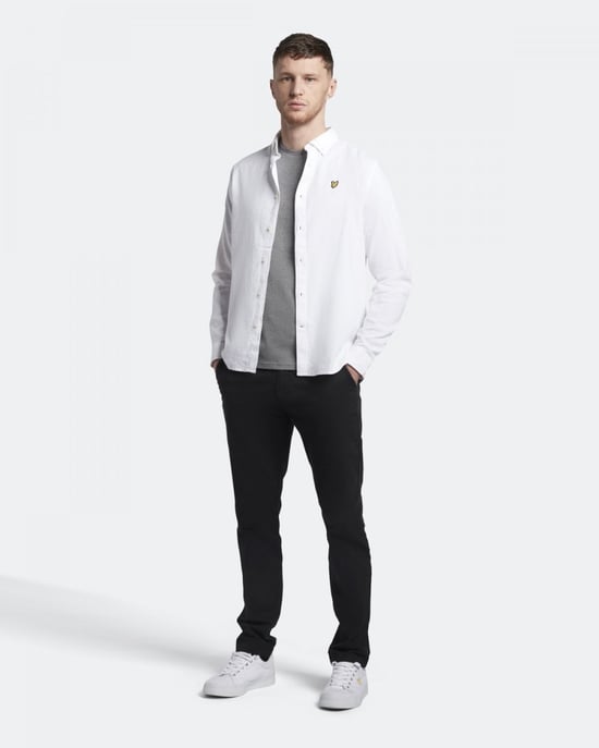 Lyle & Scott Plain Mens T-Shirt - Image 4