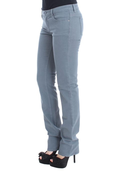 Jeans Bootcut Slim Fit de Mezcla de Algodón Azul para Mujer Ermanno Scervino - Image 2