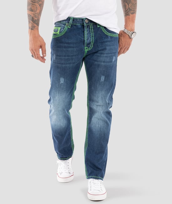 Rock Creek Jeans Blau