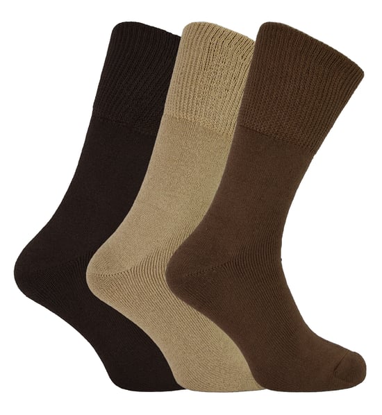 Calcetines Térmicos de Bambú para Invierno | THMO | Tallas Hombre y Mujer | Calentitos y Gruesos Calcetines de Bambú - Marrón - Image 1