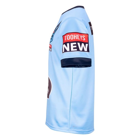 Puma NSW Blues Replica Jersey Short Sleeve Blue Womens Rugby T-Shirt 766223 01