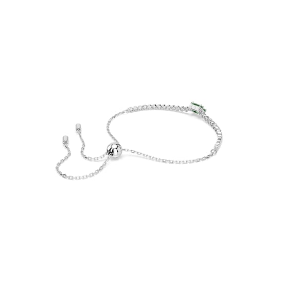 Swarovski 'Matrix' Women's Base Metal Bracelet - Silver 5693411 - Image 4