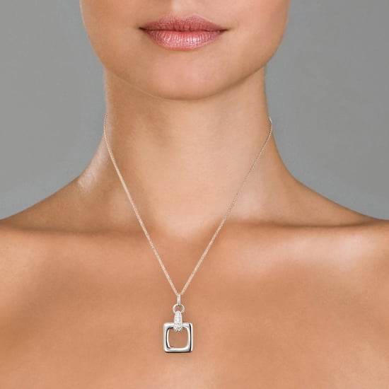 Orphelia Women's 925 Sterling Silver Chain with Pendant - Silver ZH-4492 - Image 5