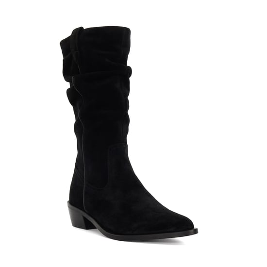 Dune Ladies Pathway - Slouchy Mid Calf Western Boots