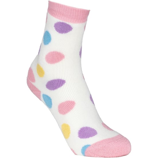 Trespass Childrens/Kids Frolic Boot Socks (Pack of 4) (Pink) - Image 6