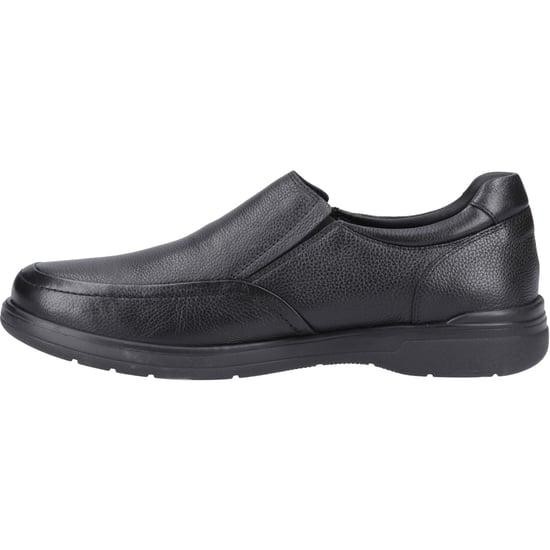 Hush Puppies Matthew Leather Men's Black Loafers - Image 4