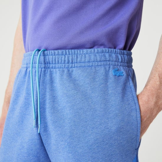 Men's Lacoste Tennis Fleece Shorts in Blue