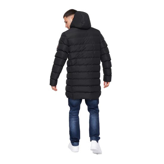 Crosshatch Mens Longkamp Jacket (Black) - Image 2