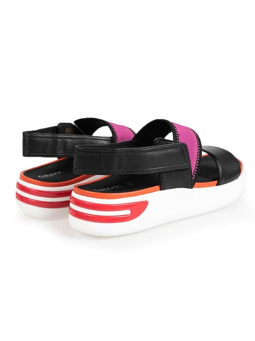 Sandalias Geox Ottaya Mujer Negro - Image 3