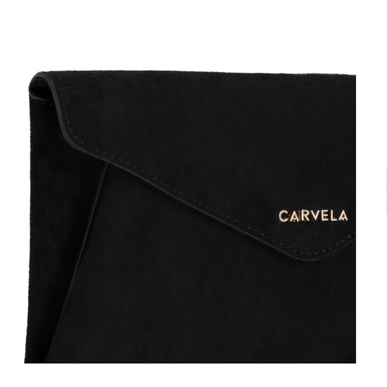 Carvela Suedette Megan Envelope Clutch Bag